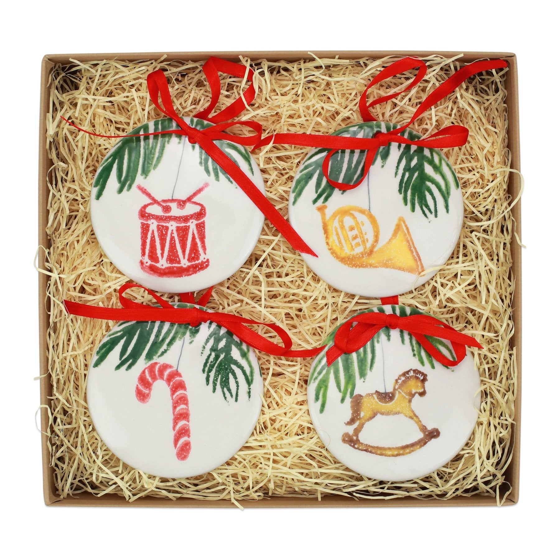 Nutcrackers Assorted Ornaments - Set of 4