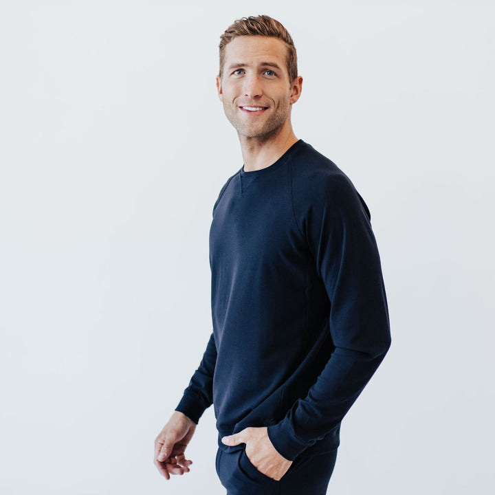 Men's Ultra-Soft Bamboo Pullover Crew