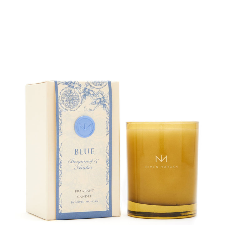 Niven Morgan Blue Boxed Candle