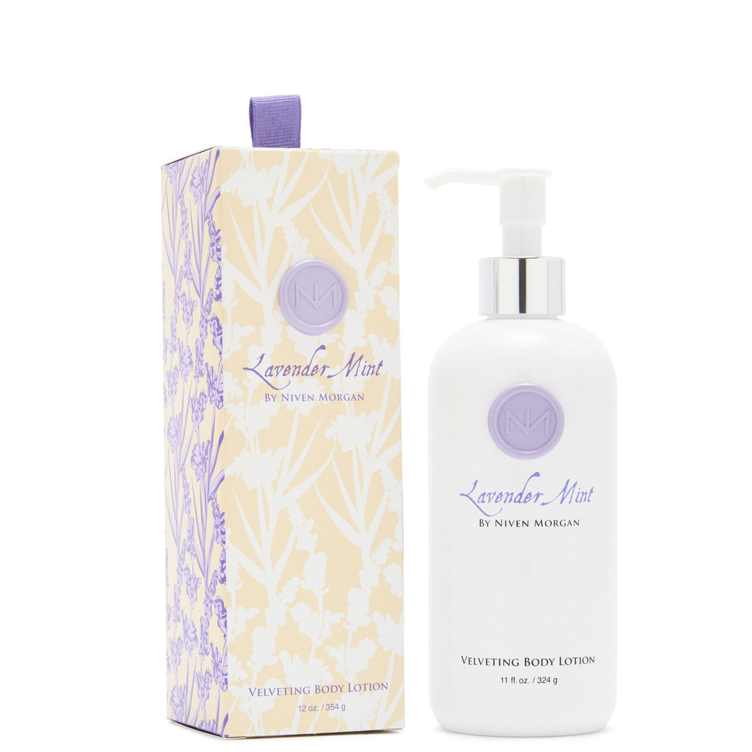 Niven Morgan Lavender Mint Velveting Body Lotion
