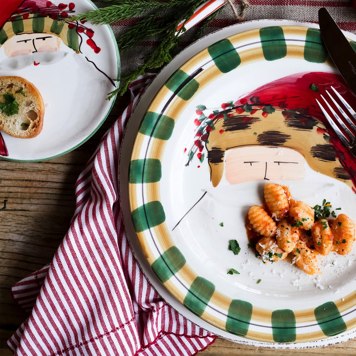 Old St. Nick Assorted Canape Plates - Set of 4
