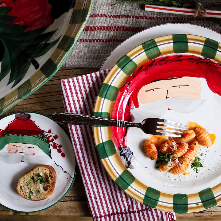 Old St. Nick Assorted Canape Plates - Set of 4