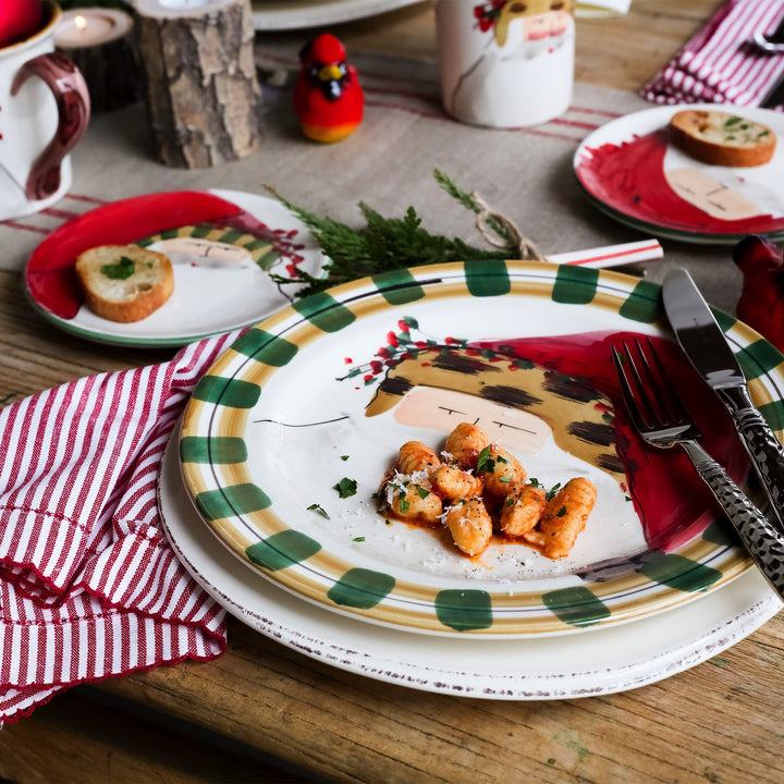 Old St. Nick Assorted Canape Plates - Set of 4