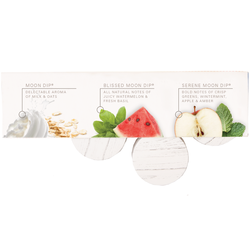 Over The Moon – Moon Dip® Body Mousse Sampler