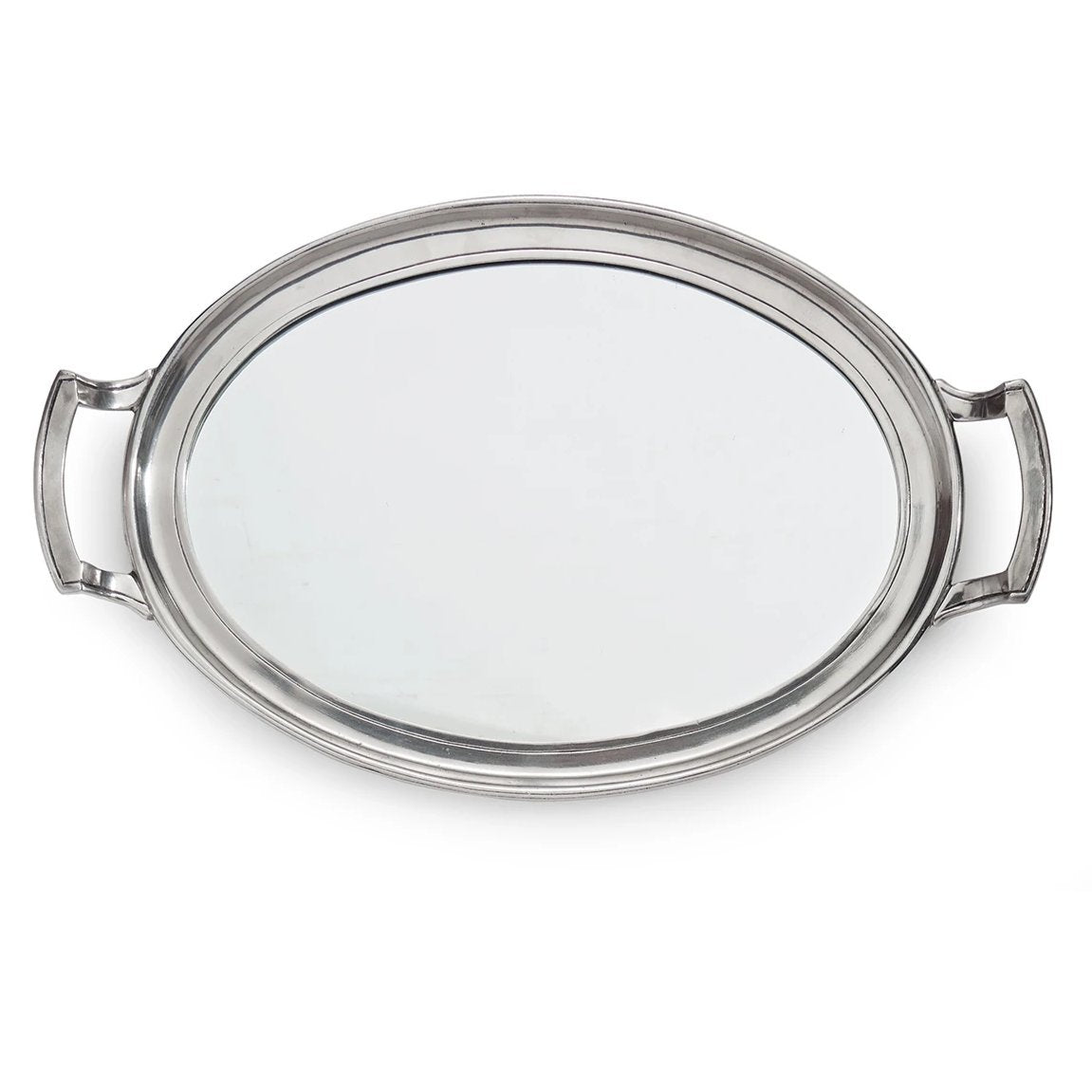 Roma Mirror Tray w/ Handles