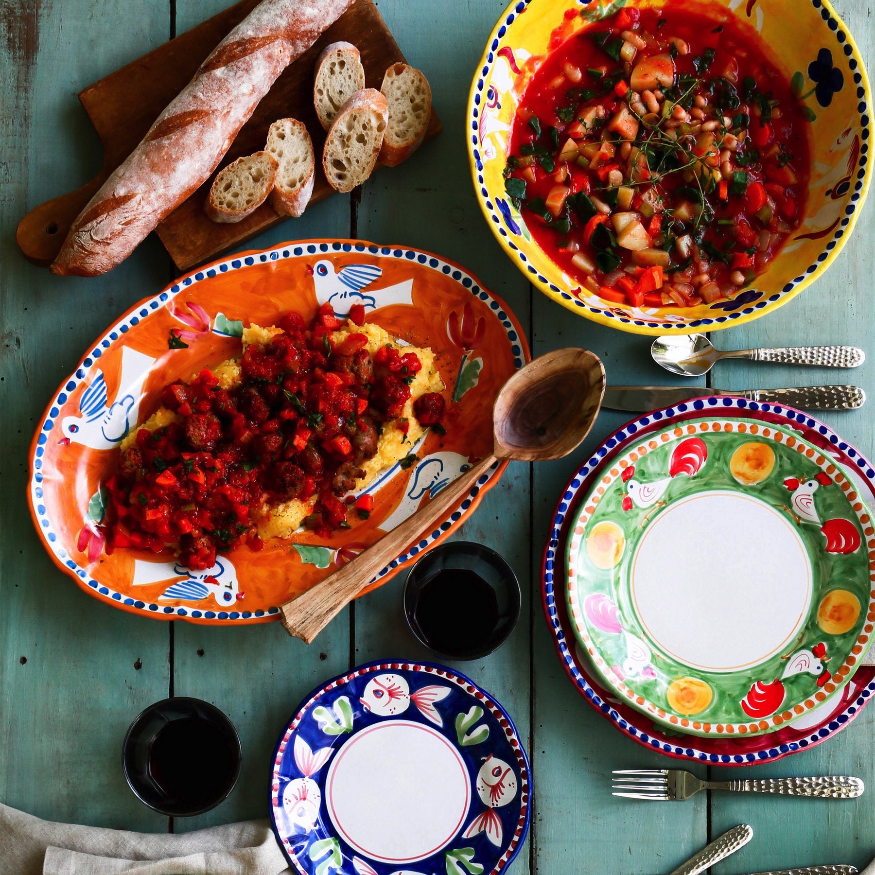 Campagna Pesce Salad Plate