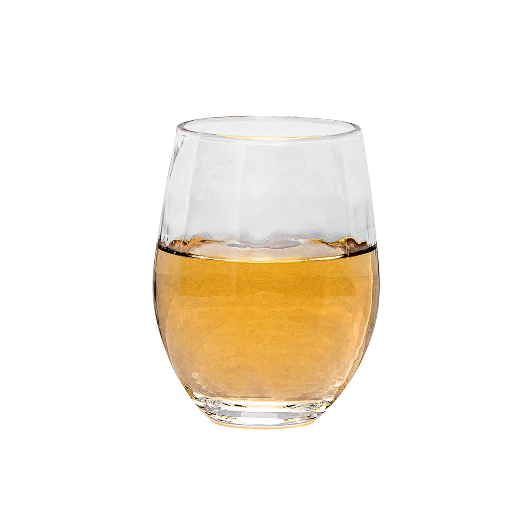 Puro Stemless White Wine Glass