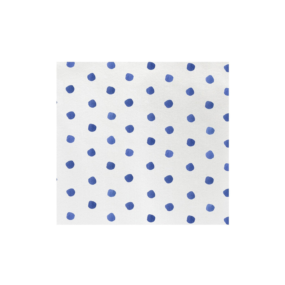 Papersoft Napkins Blue Dot Dinner Napkins - Pack of 20