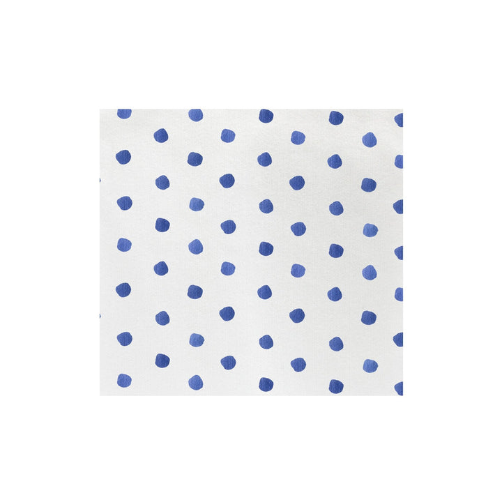 Papersoft Napkins Blue Dot Dinner Napkins - Pack of 20