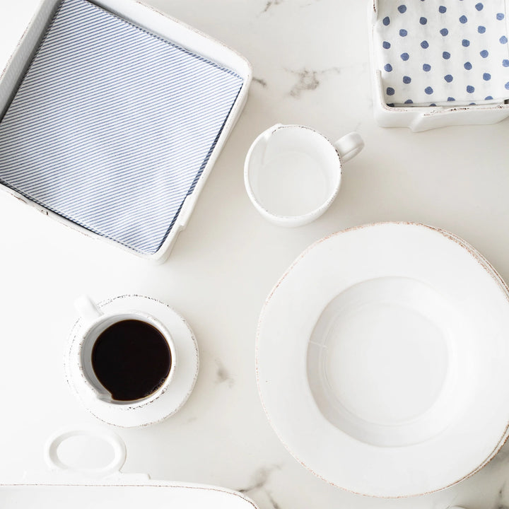 Papersoft Napkins Blue Dot Dinner Napkins - Pack of 20