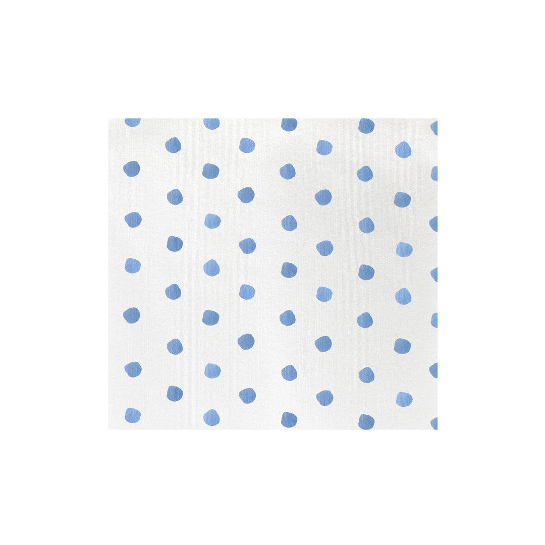 Papersoft Napkins Light Blue Dot Dinner Napkins - Pack of 20