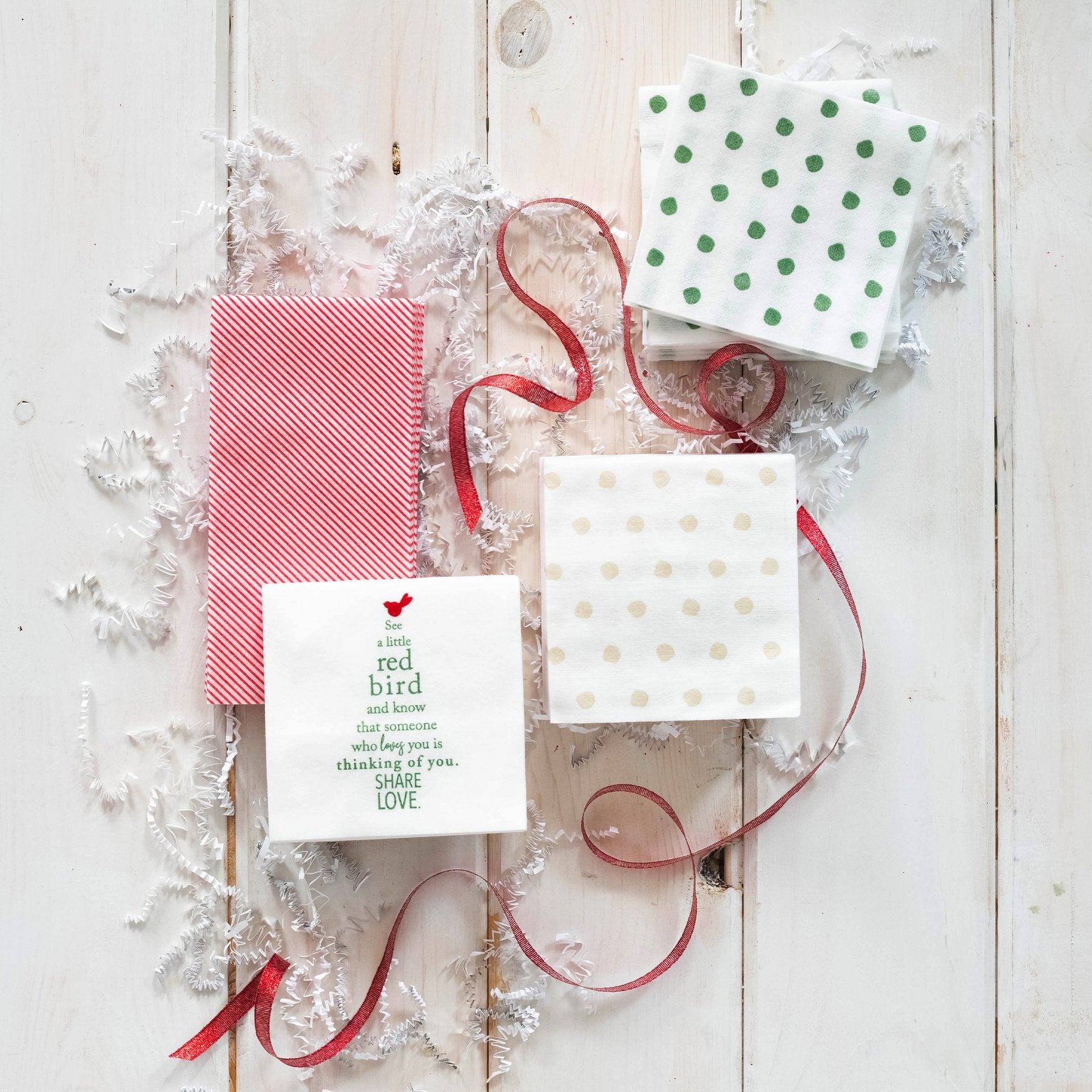  Papersoft Napkins Holiday Tree Cocktail Napkins - Pack of 20
