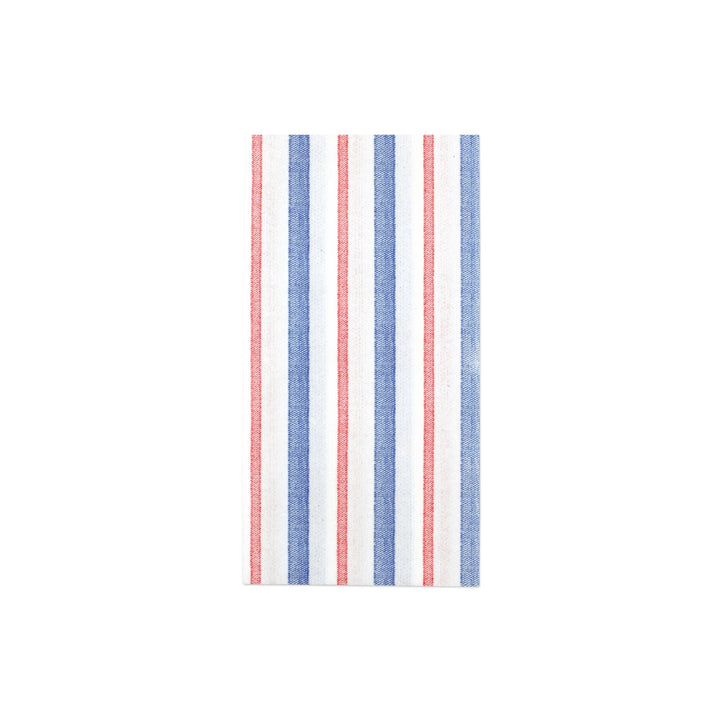 Papersoft Napkins Americana Stripe Guest Towels - Pack of 20