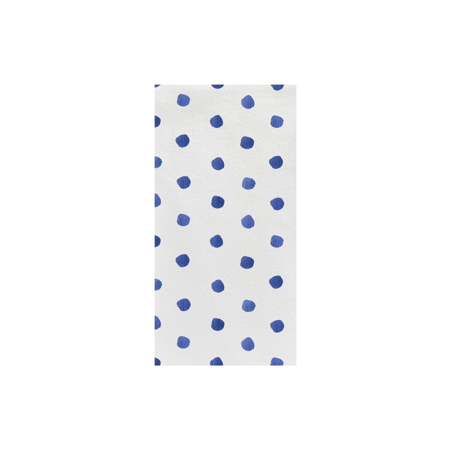 Papersoft Napkins Blue Dot Guest Towels - Pack of 20
