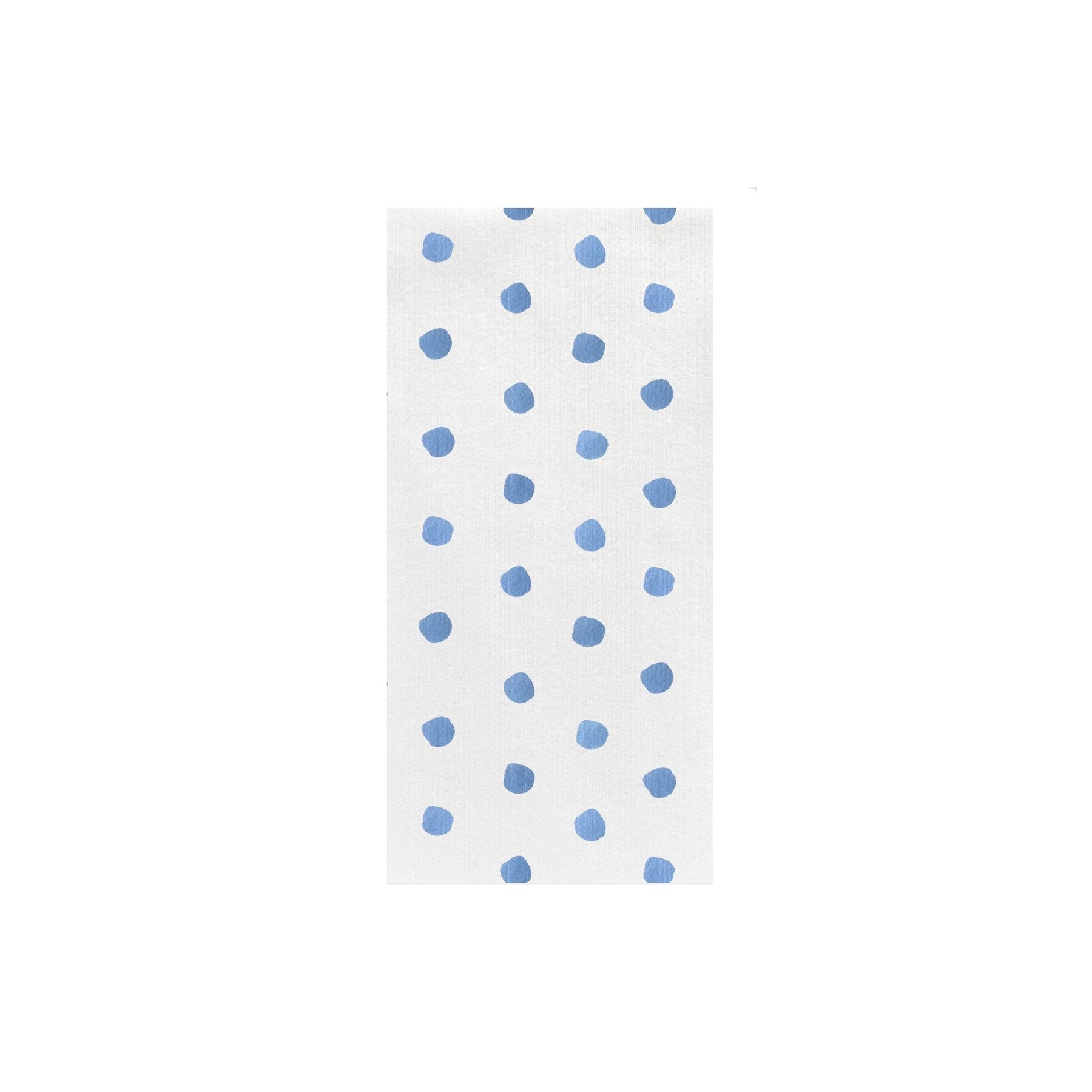 Papersoft Napkins Light Blue Dot Guest Towels - Pack of 20