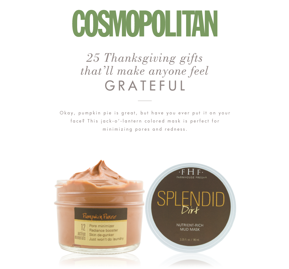 Splendid Dirt Nutrient Mud Mask with Organic Pumpkin Puree