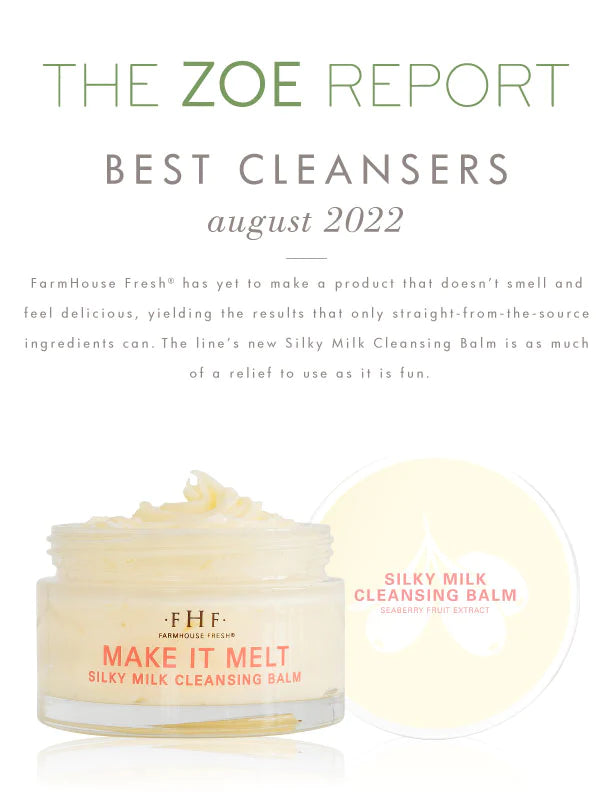 Make It Melt: Silky Milk Cleansing Balm