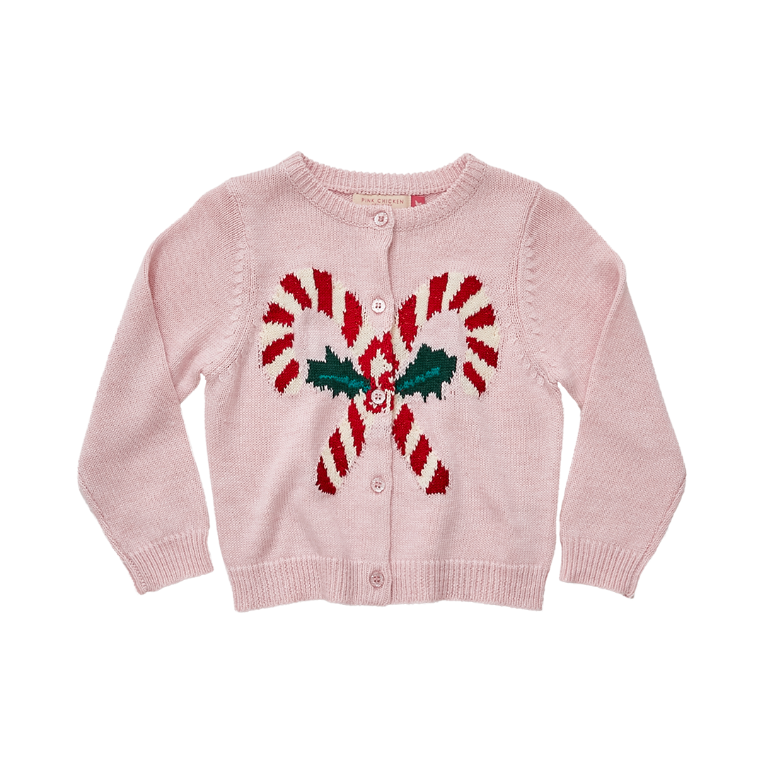 Strawberry Cream With Candy Canes Holiday Sweater