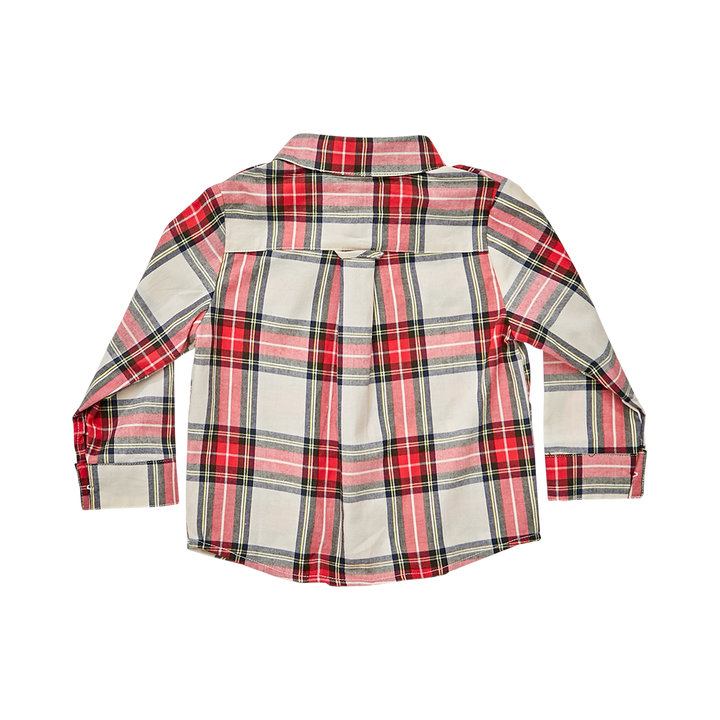 Snow Tartan Baby Jack Shirt