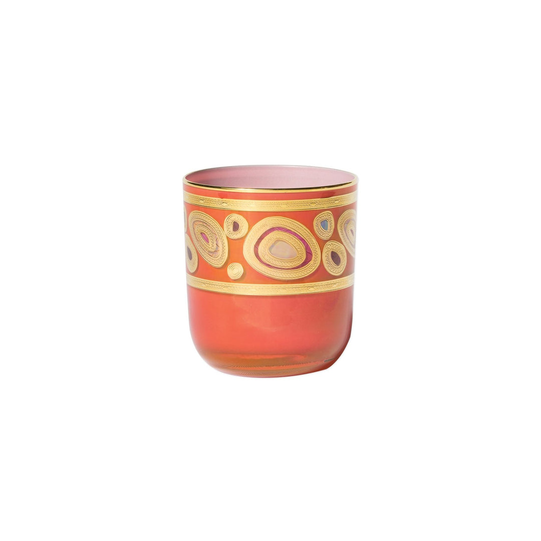Regalia Orange Double Old Fashioned Glass
