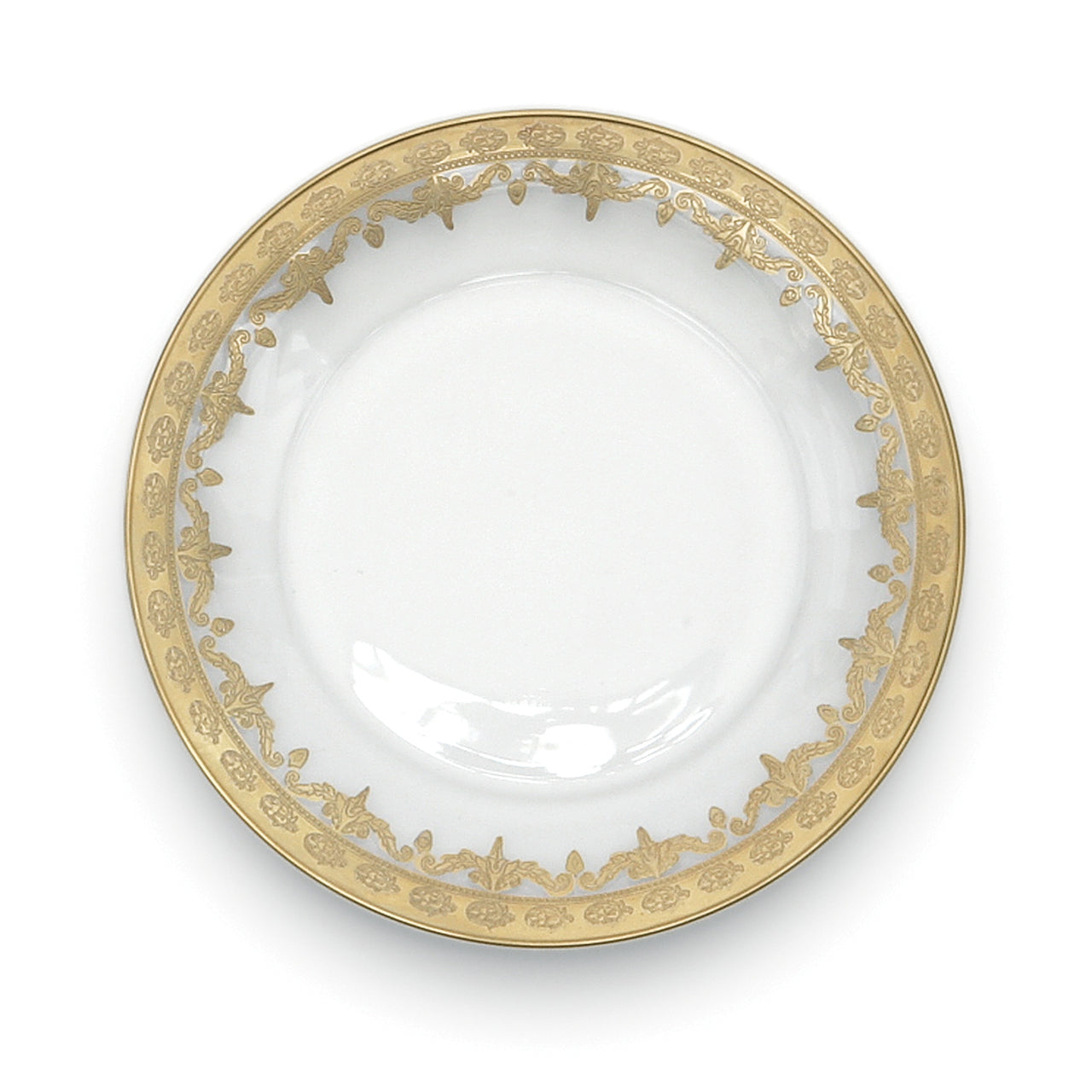 Vetro Gold Salad/Dessert Plate