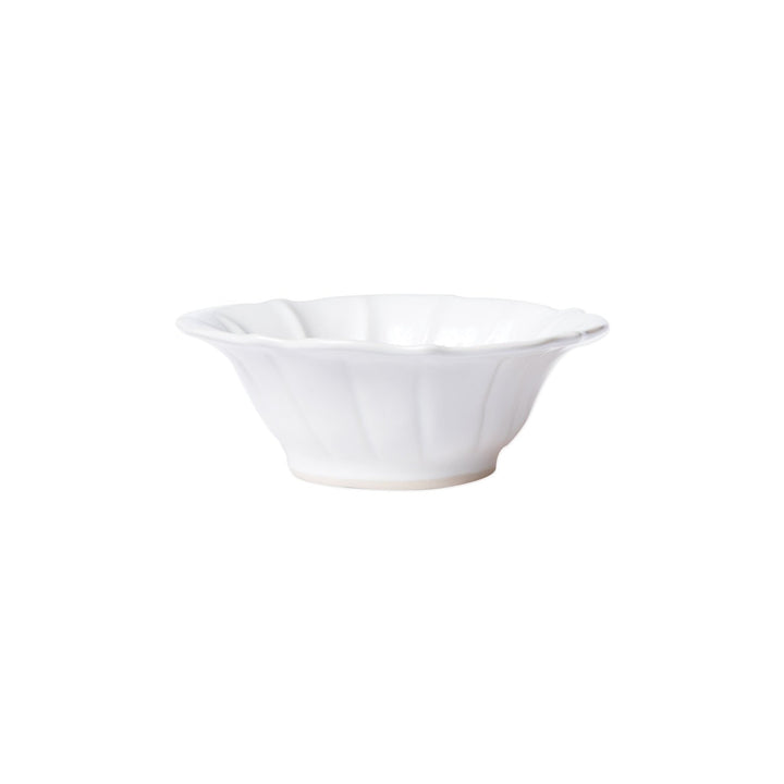 White Incanto Stone Ruffle Cereal Bowl
