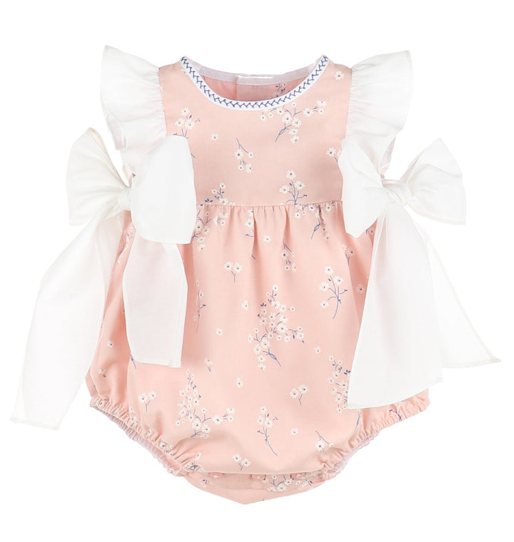 Pink Floral Bubble With Bows