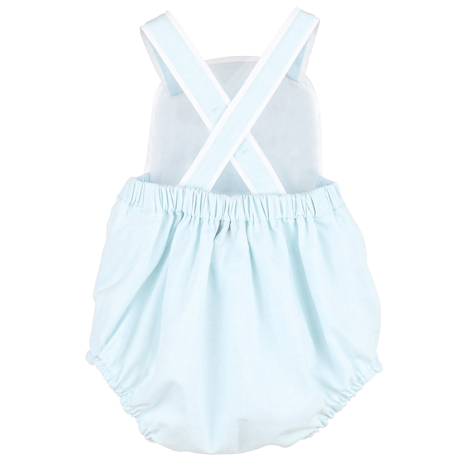 Aqua Pocket Bunnies Sunsuit