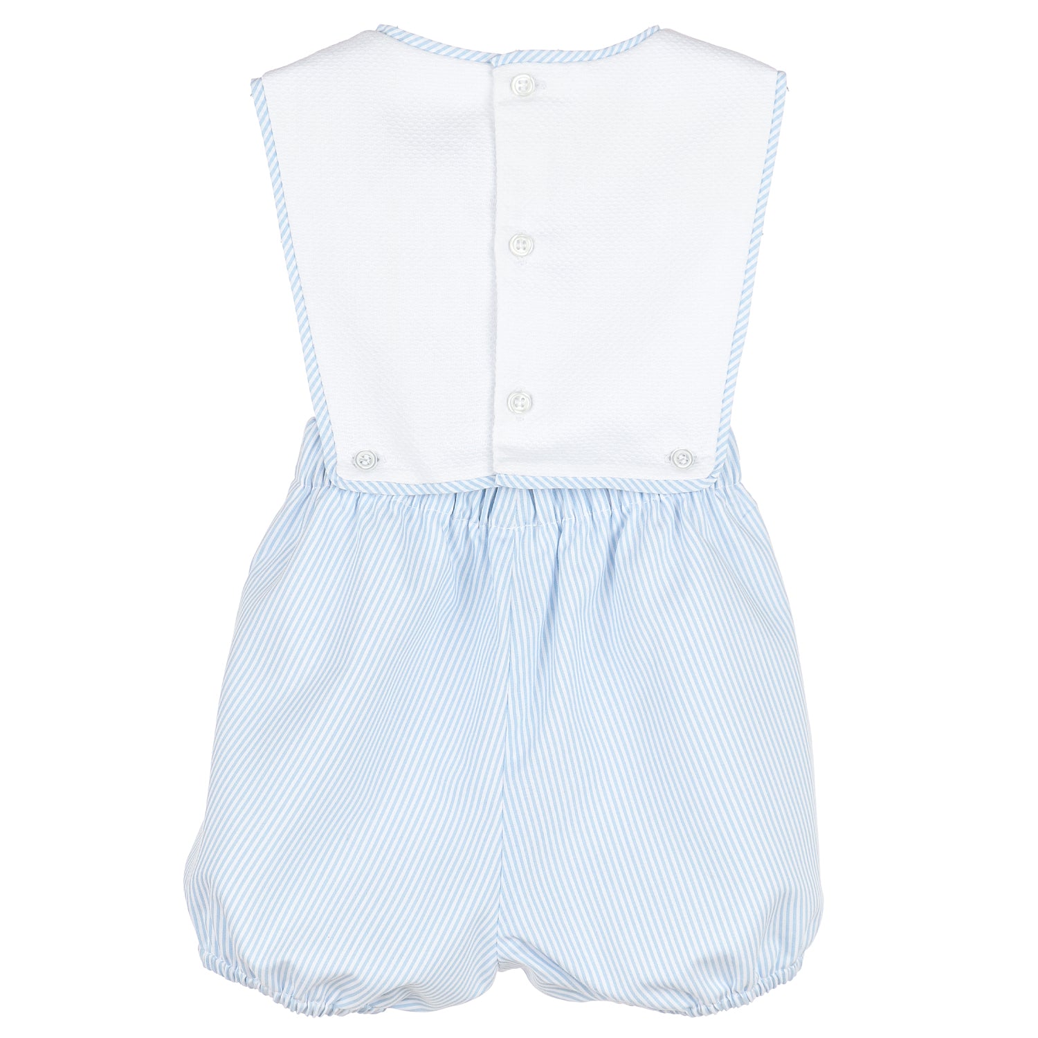 Boy's Blue Lakeside Stripes Overall