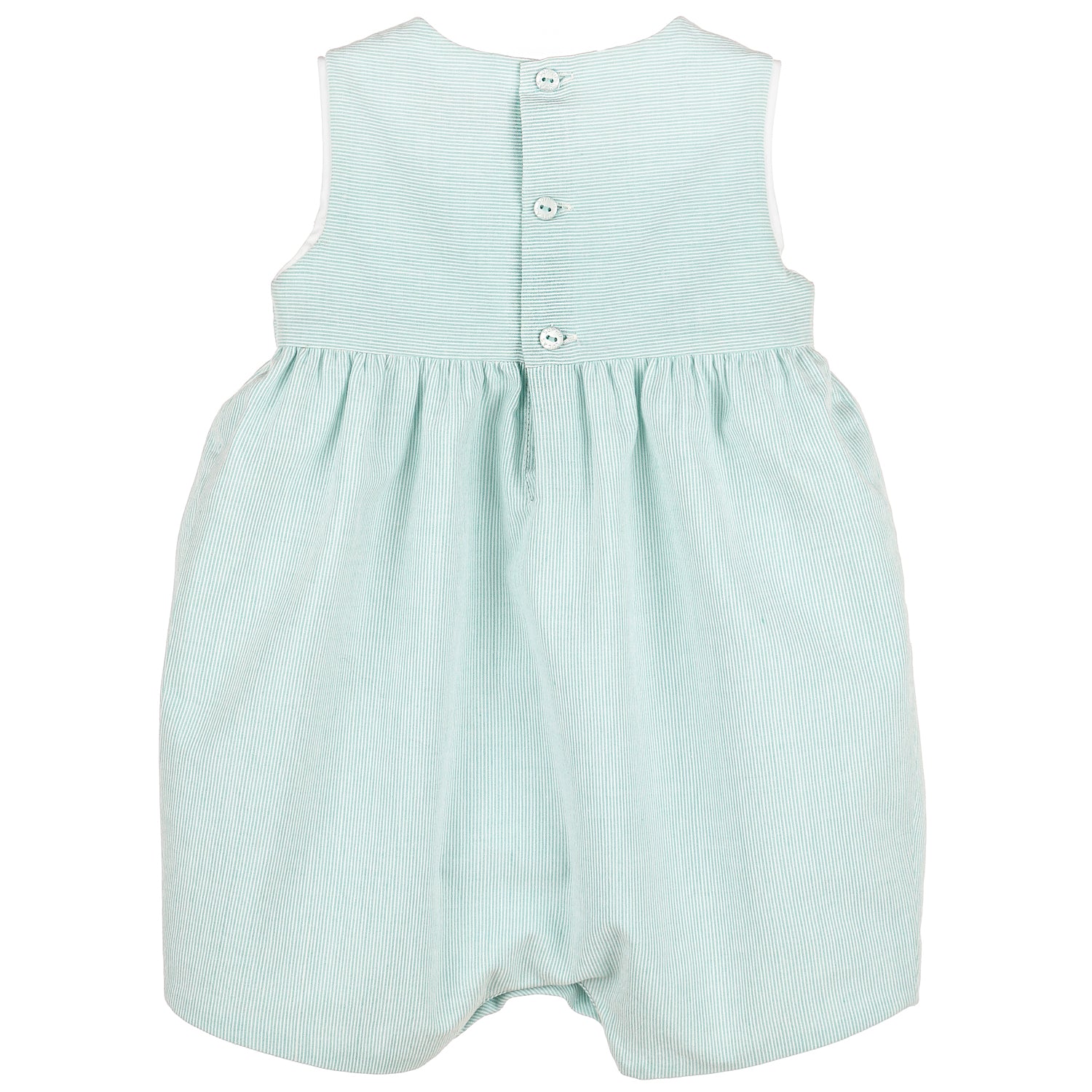 Aqua Seaside Boy Overall