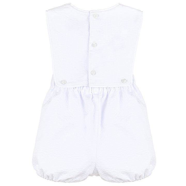 White Sip&See Boy Overall