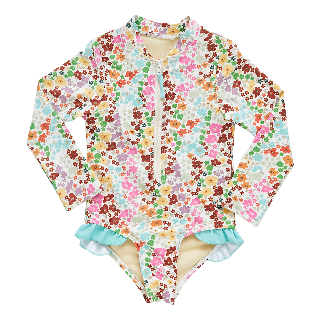 Girls Multi Ditsy Floral Arden Suit