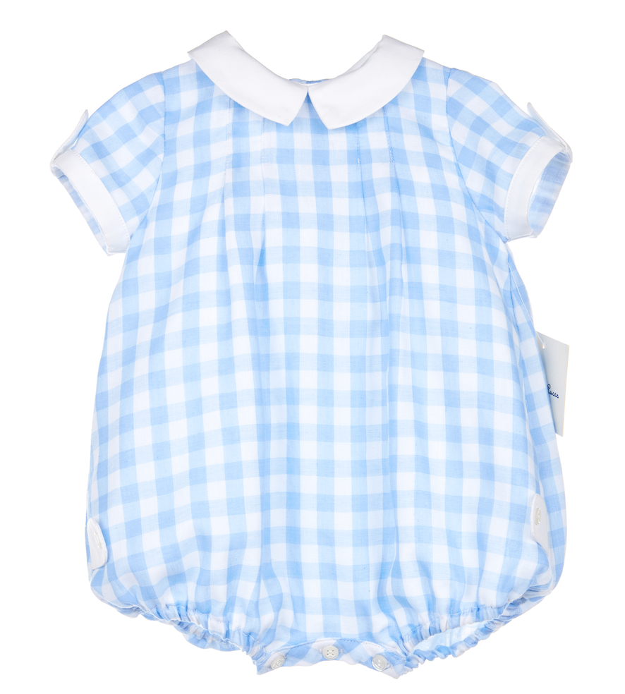 Blue Gingham Bubble