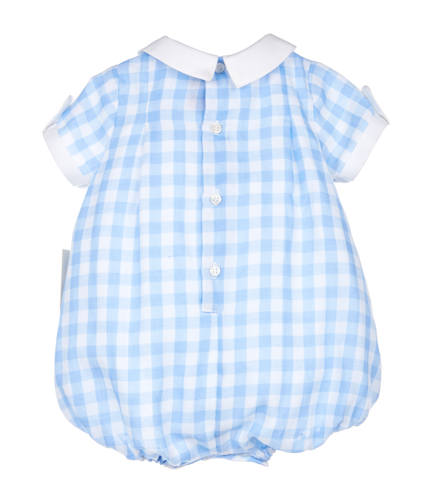 Blue Gingham Bubble