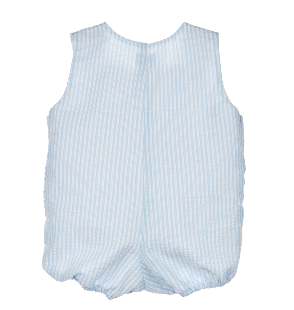 Blue Boy Romper w/ Hat