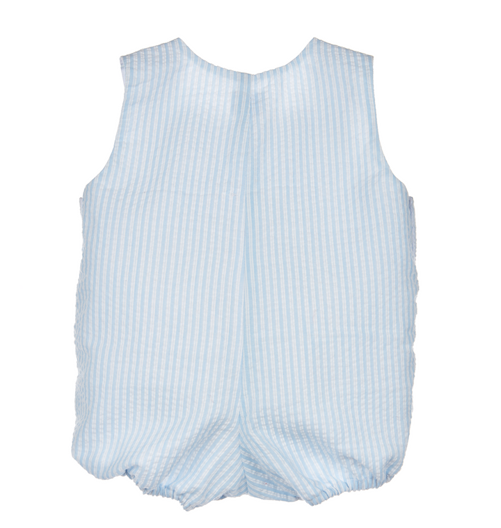 Blue Boy Romper w/ Hat