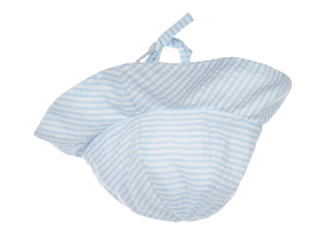 Blue Boy Romper w/ Hat