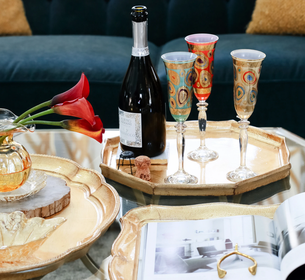 Regalia Purple Champagne Glass