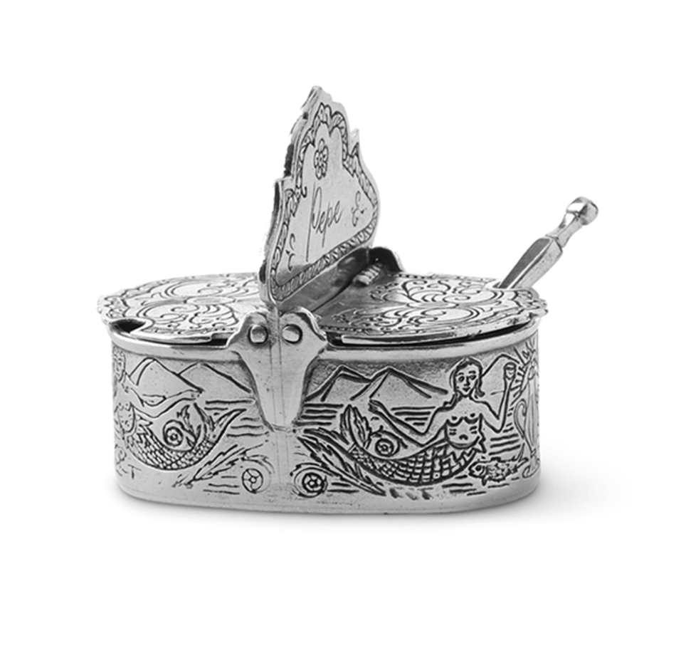 Tavola Salt & Pepper Box w/ Spoon