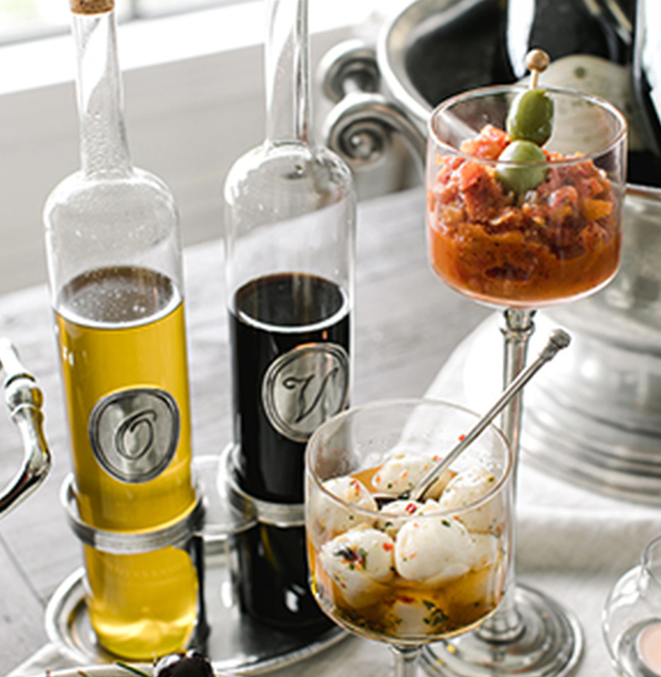 Tavola Tall Oil & Vinegar w/ Caddy