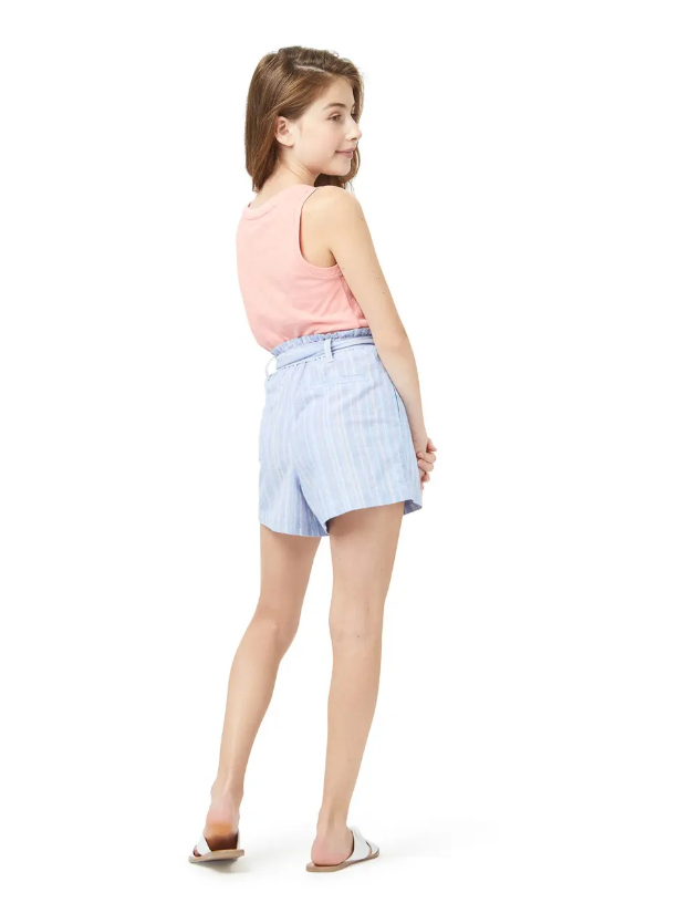 Stripe Pull-On Shorts