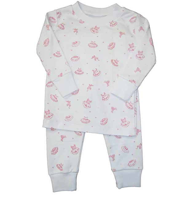 Tiny Tutus Print Pajama Set
