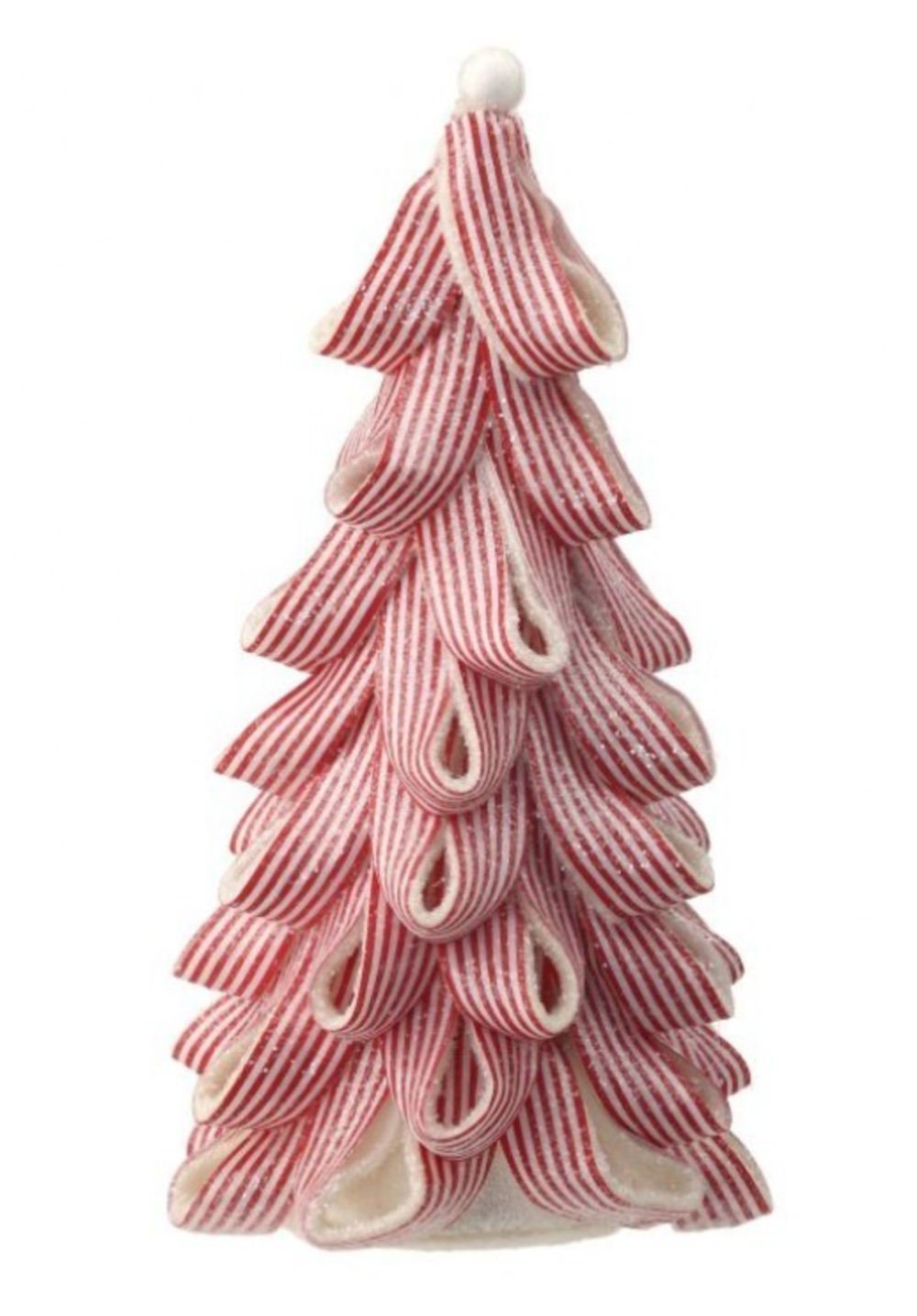 Iced Peppermint Candy Ribbon Tree
