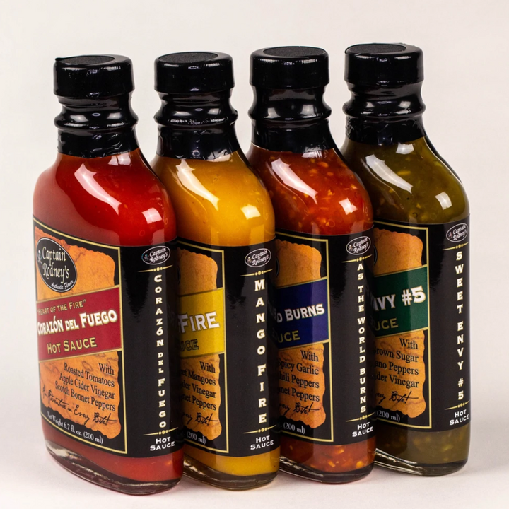 Captain Rodney's Private Reserve Mango Fire Hot Sauce