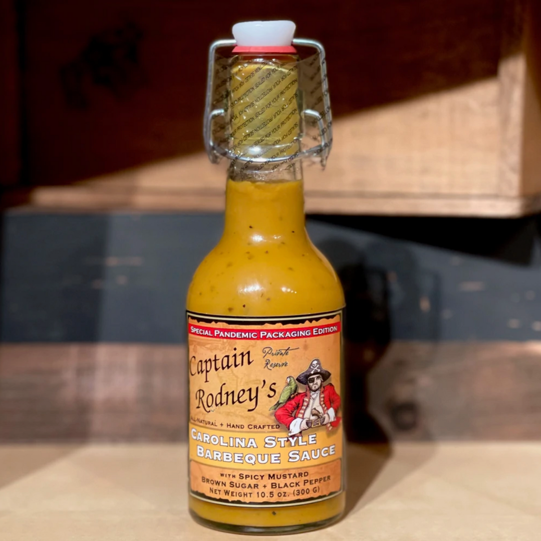 Captain Rodney's Private Reserve Carolina Style Mustard BBQ Sauce
