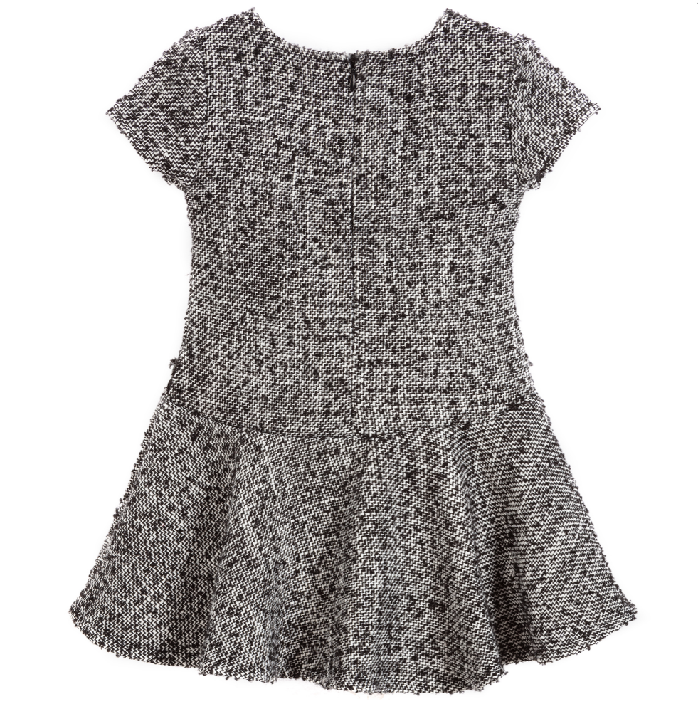 Black & White Tweed Dress 