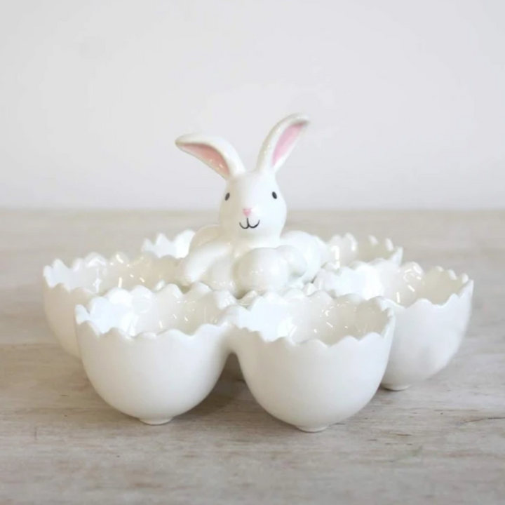 Prescott Bunny Egg Dish