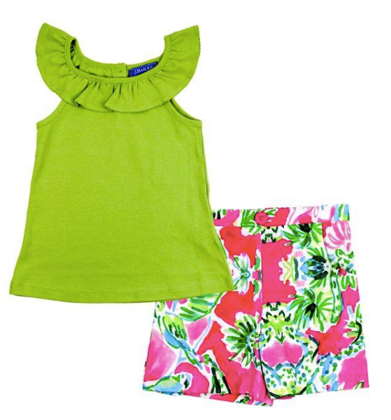 Garden Print Club Short 