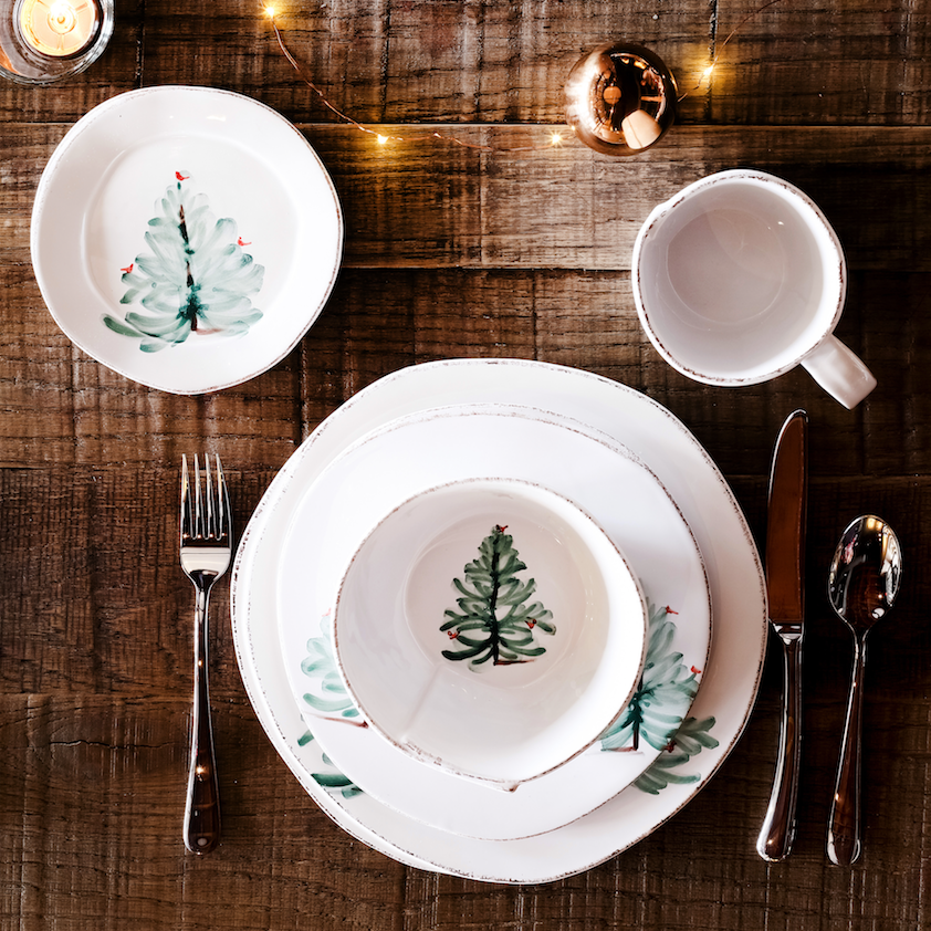 Lastra Holiday Sixteen - Piece Place Setting