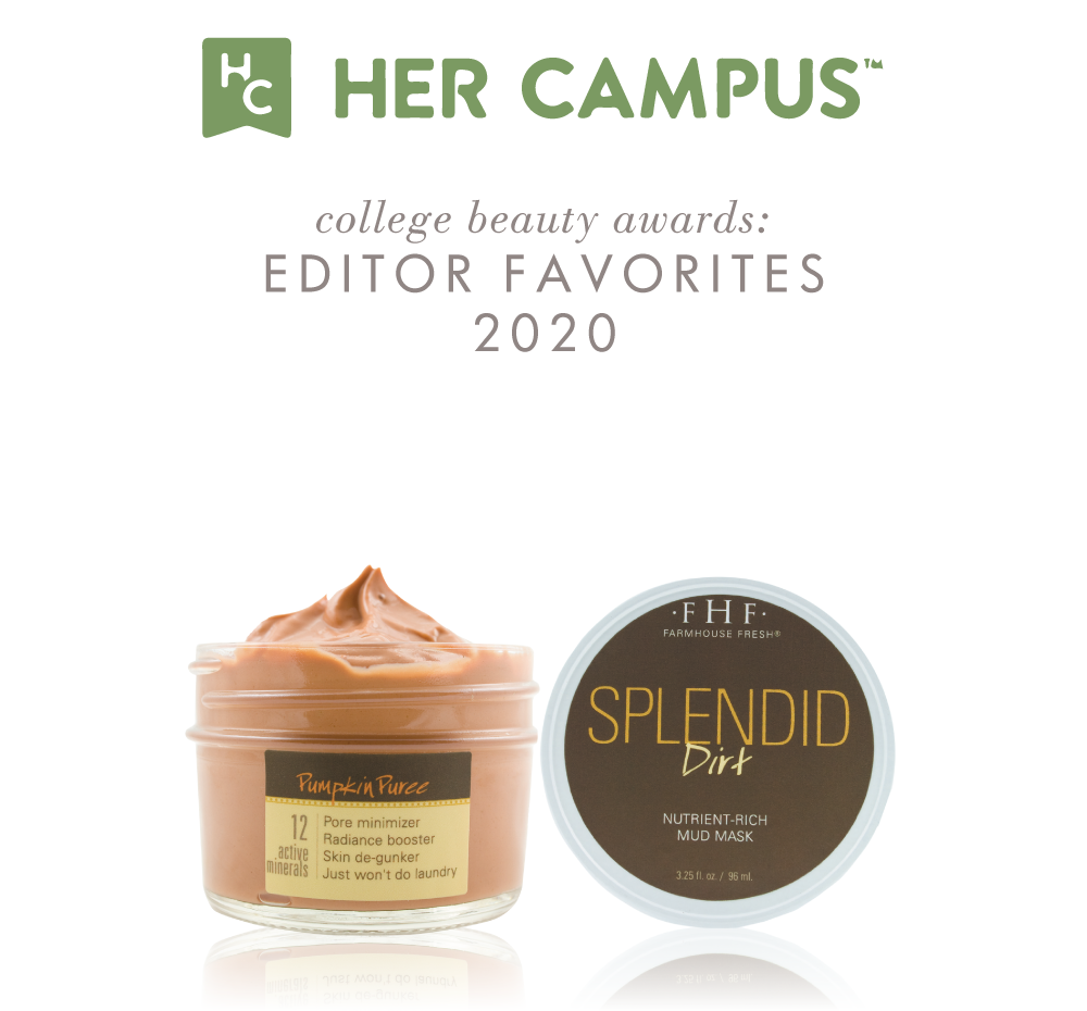Splendid Dirt Nutrient Mud Mask with Organic Pumpkin Puree
